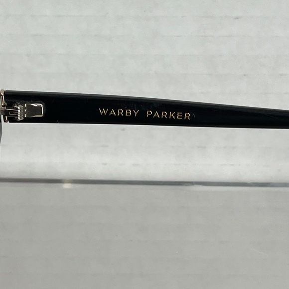 Warby Parker Leta Black Cat Eye Women's Sunglasses 52mm 100 RX-Able - Picture 4 of 6